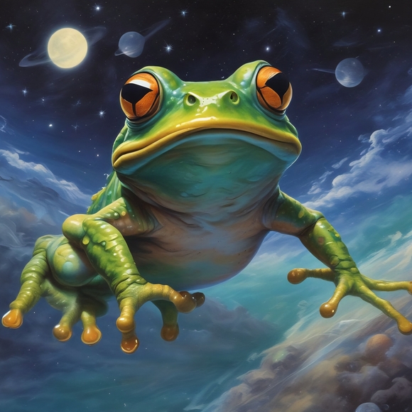 Green and Orange Reptile Decor - Picture 1 of 1